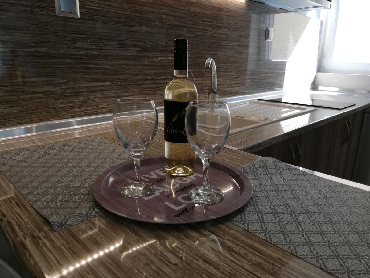 タソスHaus Viktoria 1アパートメント エクステリア 写真